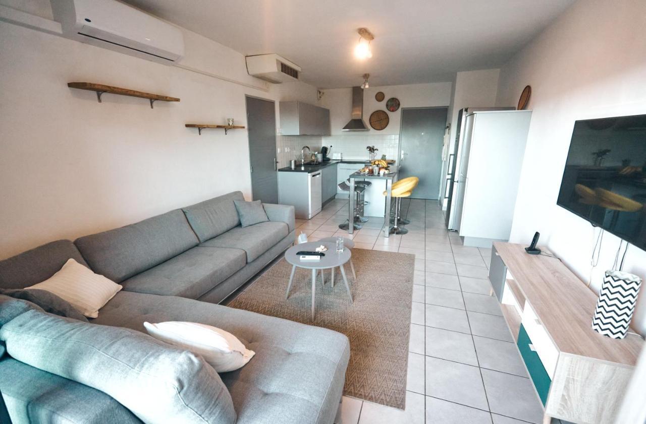 Caz Patio, T2 - 4 Etoiles, Front De Mer Apartment Saint Pierre Luaran gambar